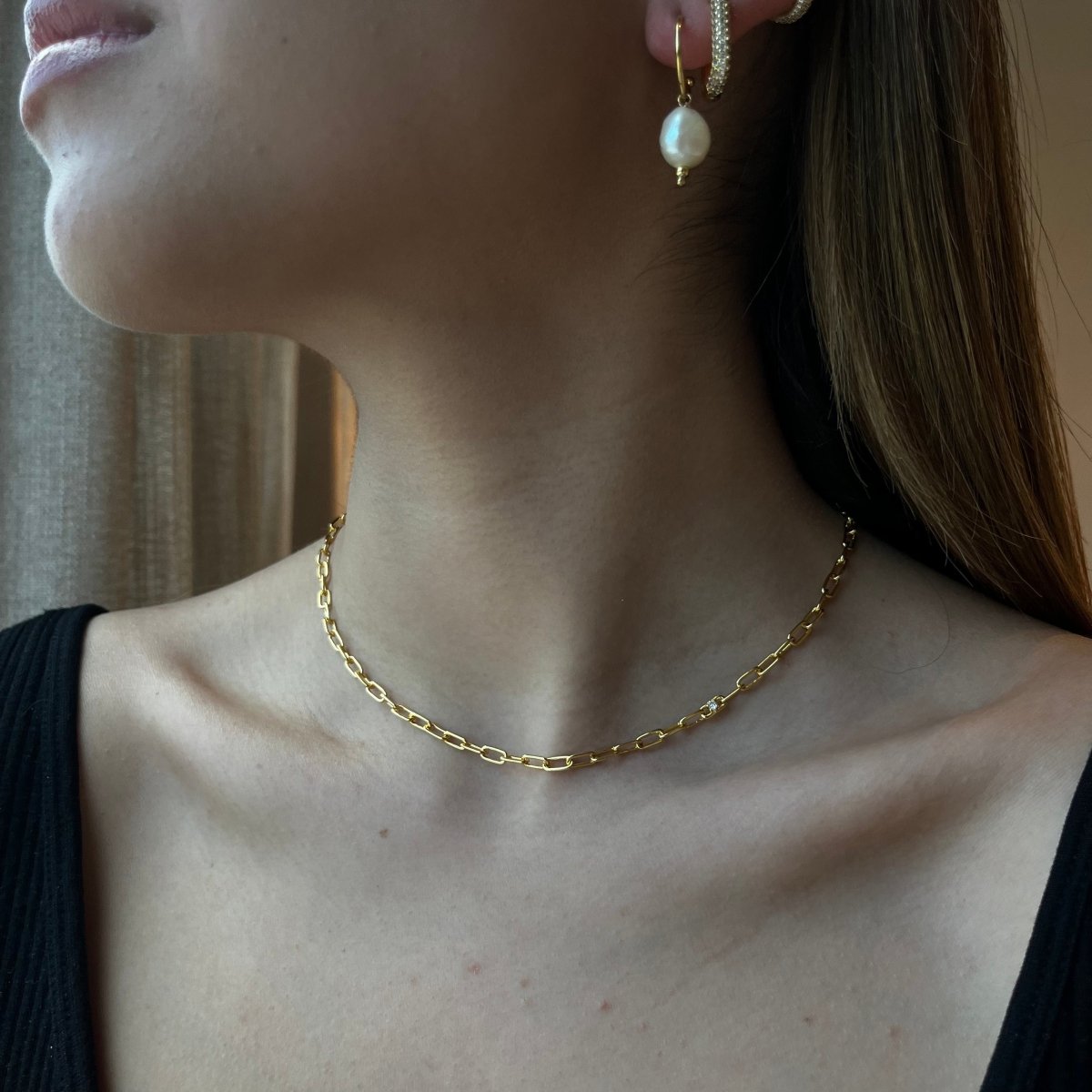 Long hot sale neck jewelry