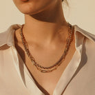 TORZAL CLIP GOLDEN NECKLACE - COLLARES - Malandra Jewelry - TC320