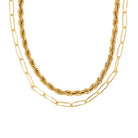 TORZAL CLIP GOLDEN NECKLACE - COLLARES - Malandra Jewelry - TC320
